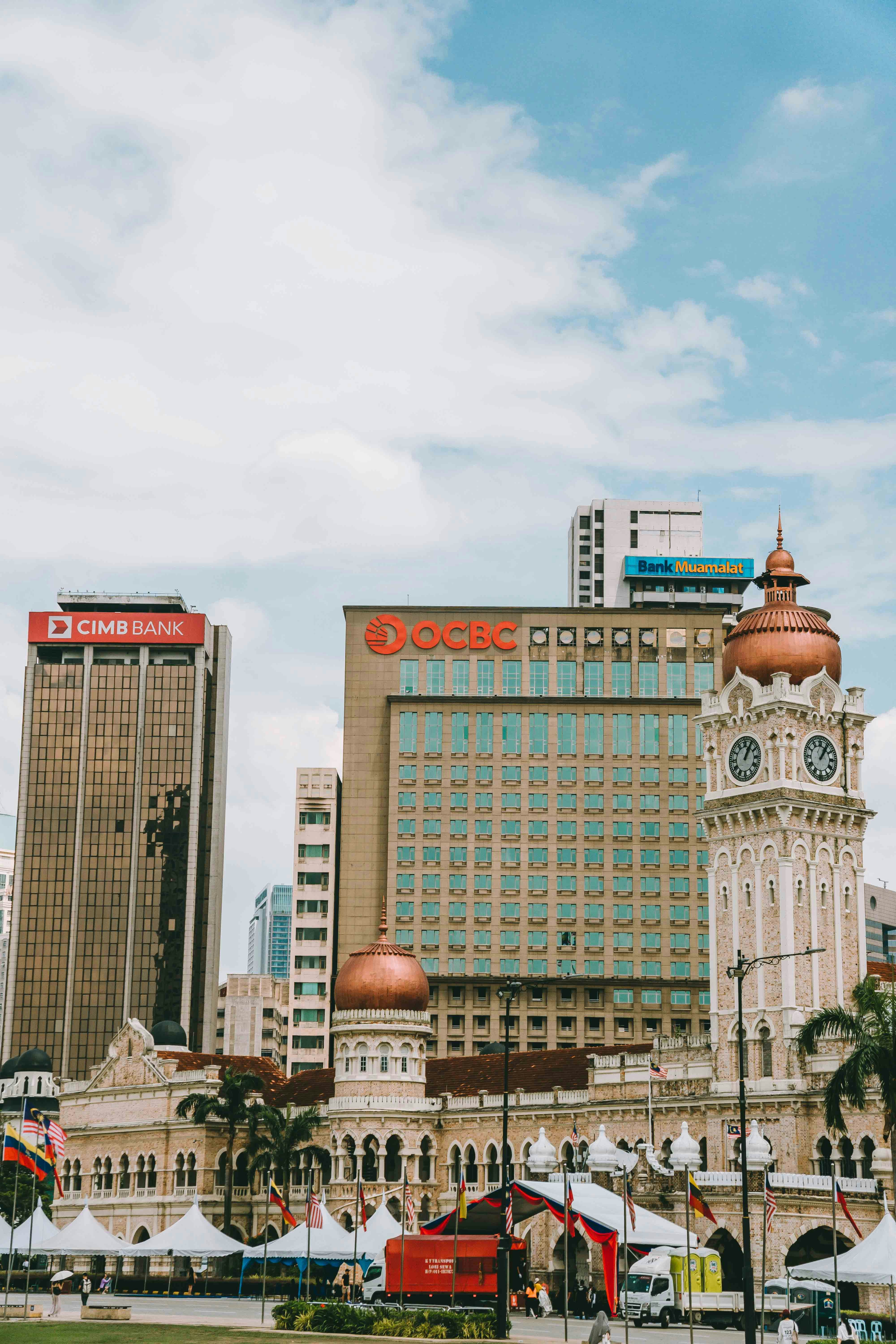 Kuala Lumpur skyline with the Sultan Abdul Samad Building